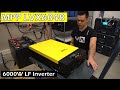 $1,577 MPP Solar LVX6048: 48V 6,000W Low Frequency Inverter! w/ 450VDC Max PV Input MPPT
