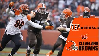 Johnny Manziel's First Start! Cincinnati Bengals vs Cleveland Browns Week 15 2014 FULL GAME