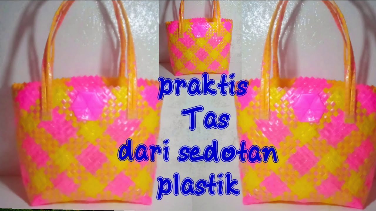  Tas dari sedotan plastik  YouTube