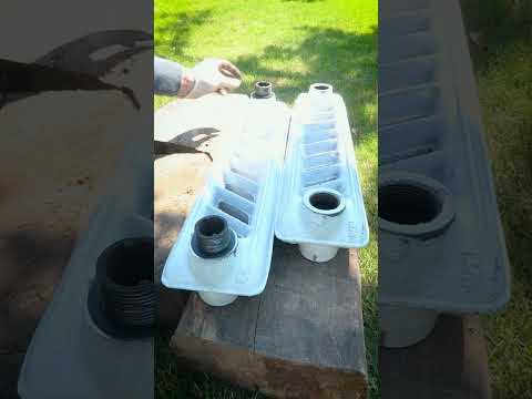 КАК собрать ЧУГУННУЮ БАТАРЕЮ (радиатор) в ОДИНОЧКУ🔥 #shorts