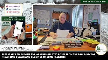 Digging Deeper with DPW Director Michael "Zappy" Krochta: Week of December 2, 2025