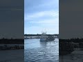 F/V “Decision Made” finished unloading their catch of the day and heading to their designated berth