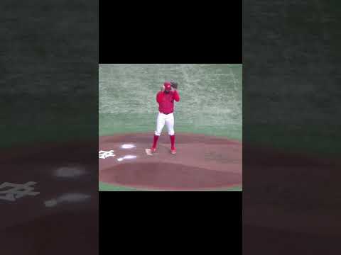 【野球選手フォーム集】コルニエルの投球フォーム（2024年6月28日読売ジャイアンツ対 広島カープ）
