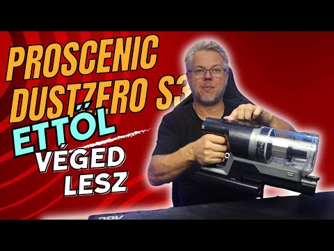 Proscenic DustZero S3 teszt