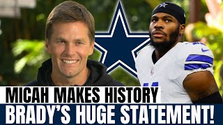 TOM BRADY: “MICAH PARSONS IS ONE OF THE TOP 3 DEFENDERS I’VE EVER SEEN” | Dallas Cowboys News