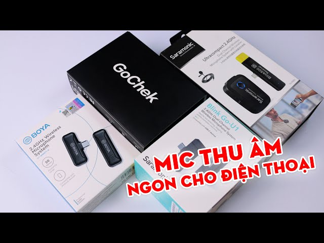 Những chiếc mic thu âm dùng ngon cho điện thoại giá chỉ từ 500k