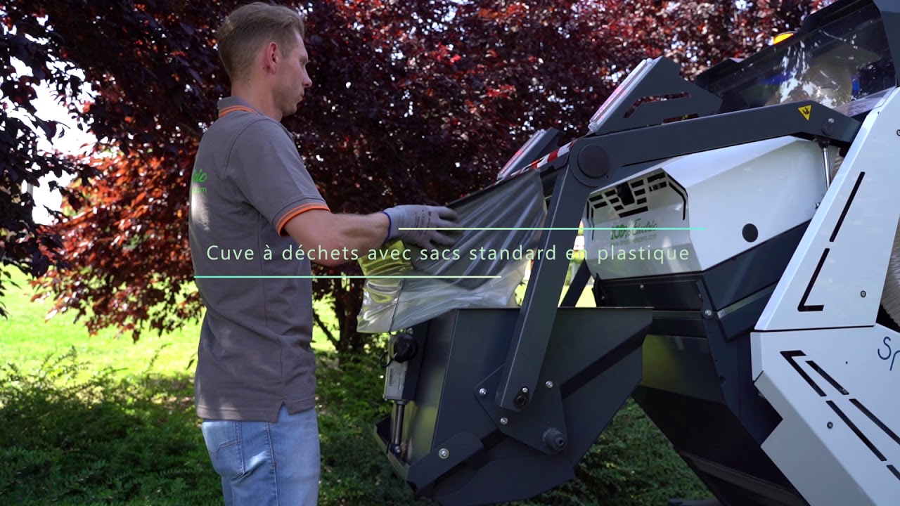 Tenax Smartwind- La première balayeuse de troittoirs 100% électrique