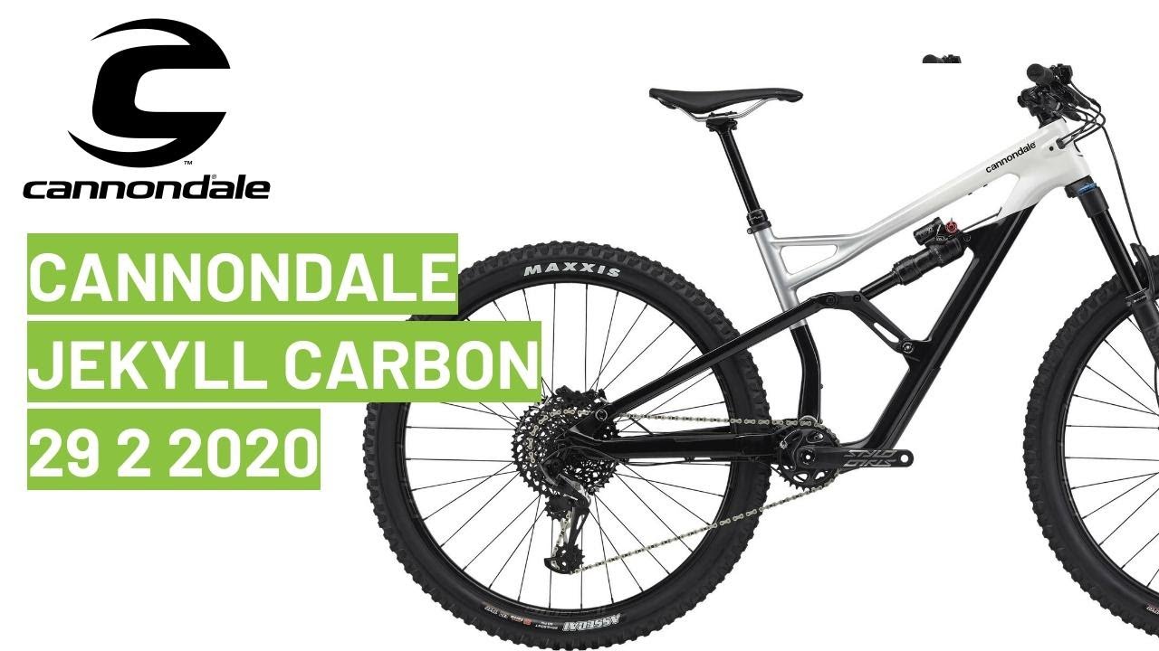 welvaart Plotselinge afdaling Smelten Cannondale Jekyll Carbon 29 2 2020: bike review - YouTube