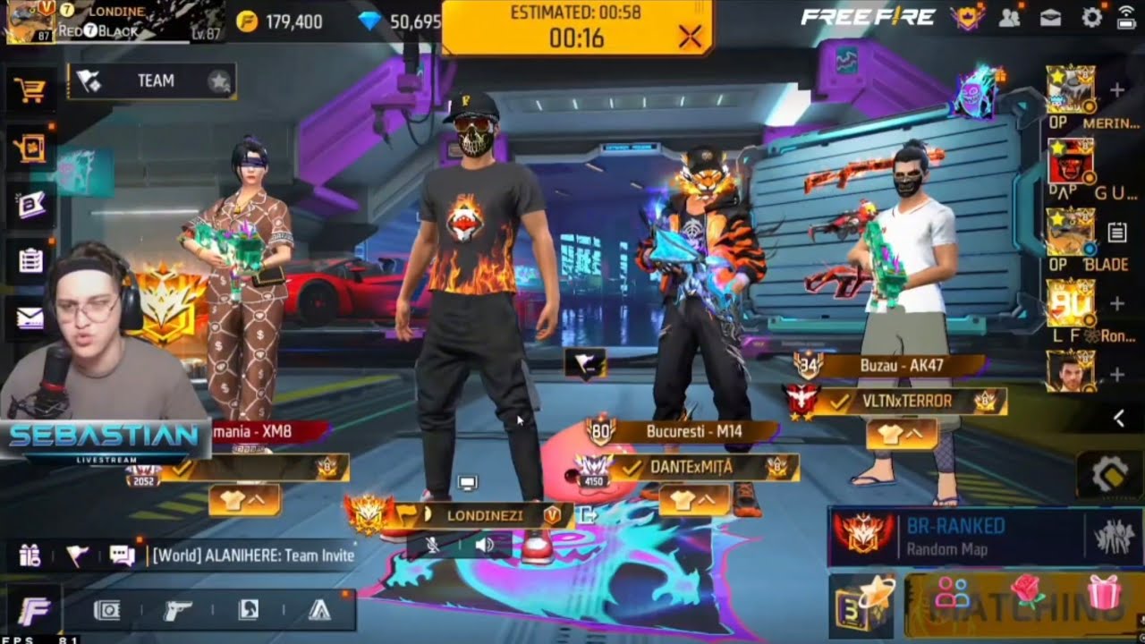 Gameplay cu King Seby la BR Ranked! Sezonul 47 -Episodul 1