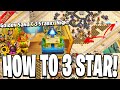 How to 3 star golden sand and 3starry night challenge in clash of clans