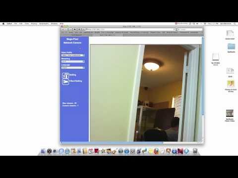 Setup or Configure Apple & PC To Wireless Network IP Camera Thru Router WLAN