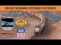 Wild West Railroading: Steep Grades and Fast Freights