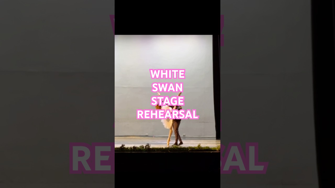 WHITE SWAN STAGE REHEARSAL 