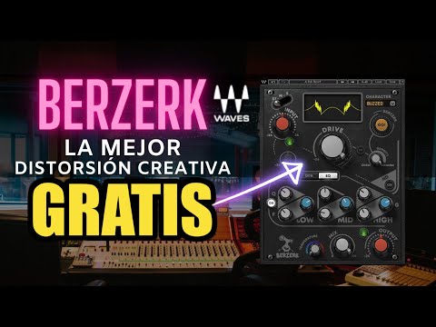 Cómo utilizar Berzerk (Distorsión Creativa) 😍 Plugin de WAVES  | Tips de Audio
