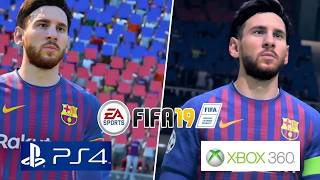 FIFA 19 PS4 Vs Xbox 360
