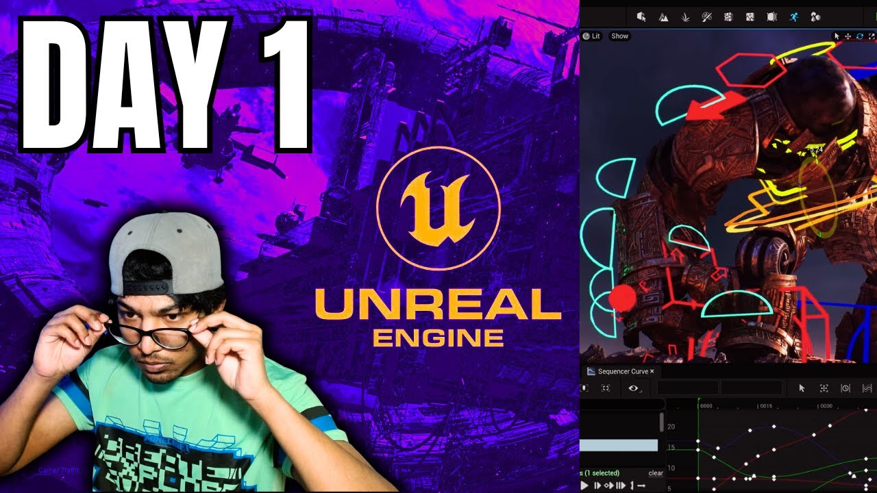 Day 1 with Unreal Engine – Exploring Game Development - YouTube