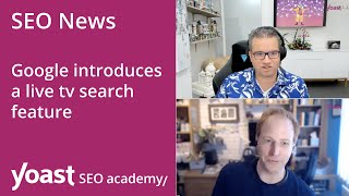 SEO News: Google introduces a live tv search feature