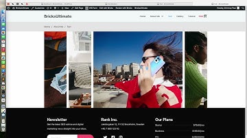 Create Image Accordion on the Bricks Builder
