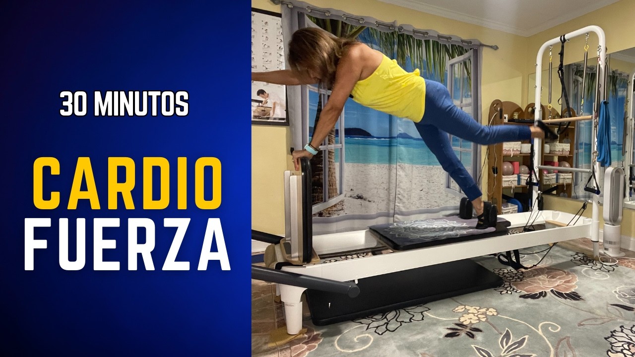 30 Minutos de Pilates Reformer: Circuito Cardio y Fuerza