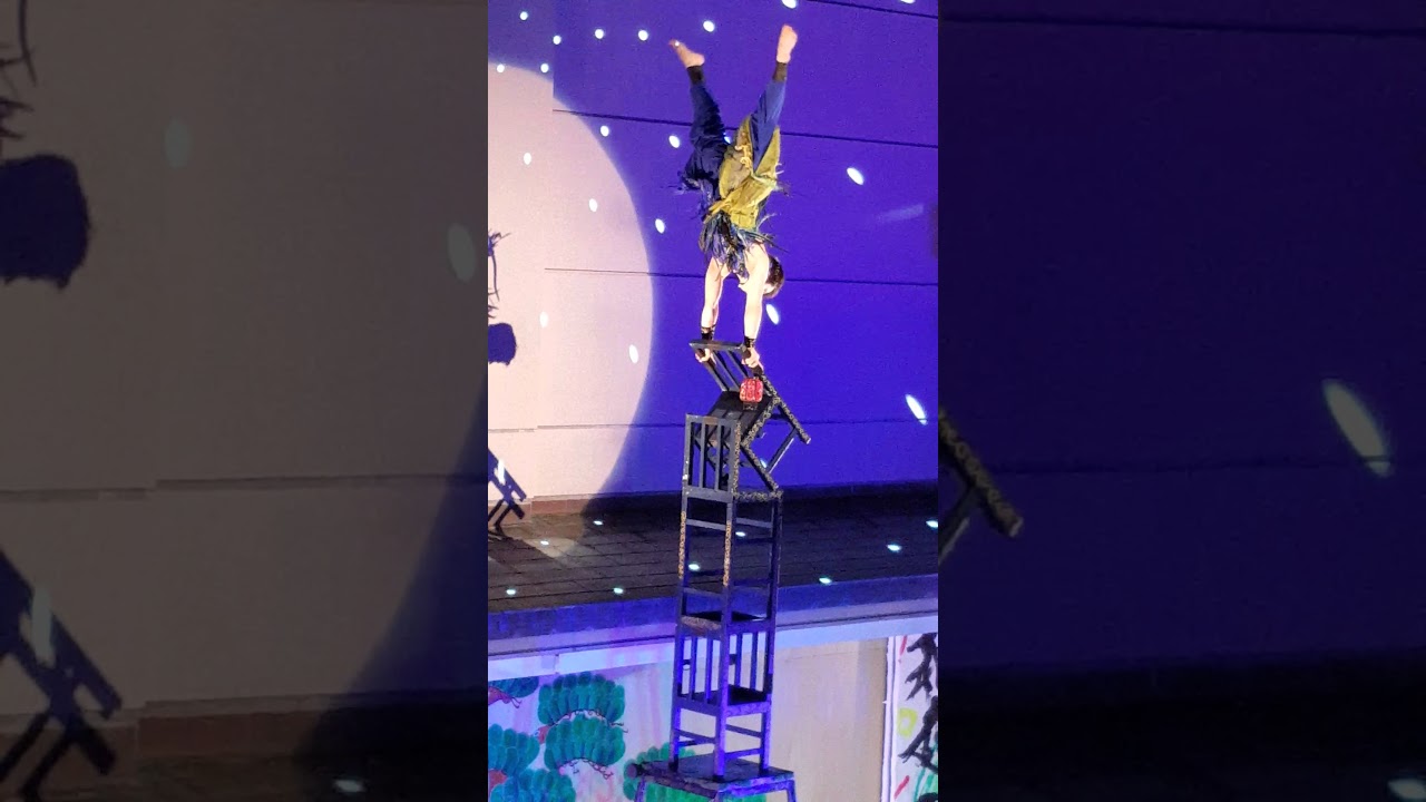 18.05.05 箱庭の芸術祭（愛燦燦）高取優耶　椅子倒立