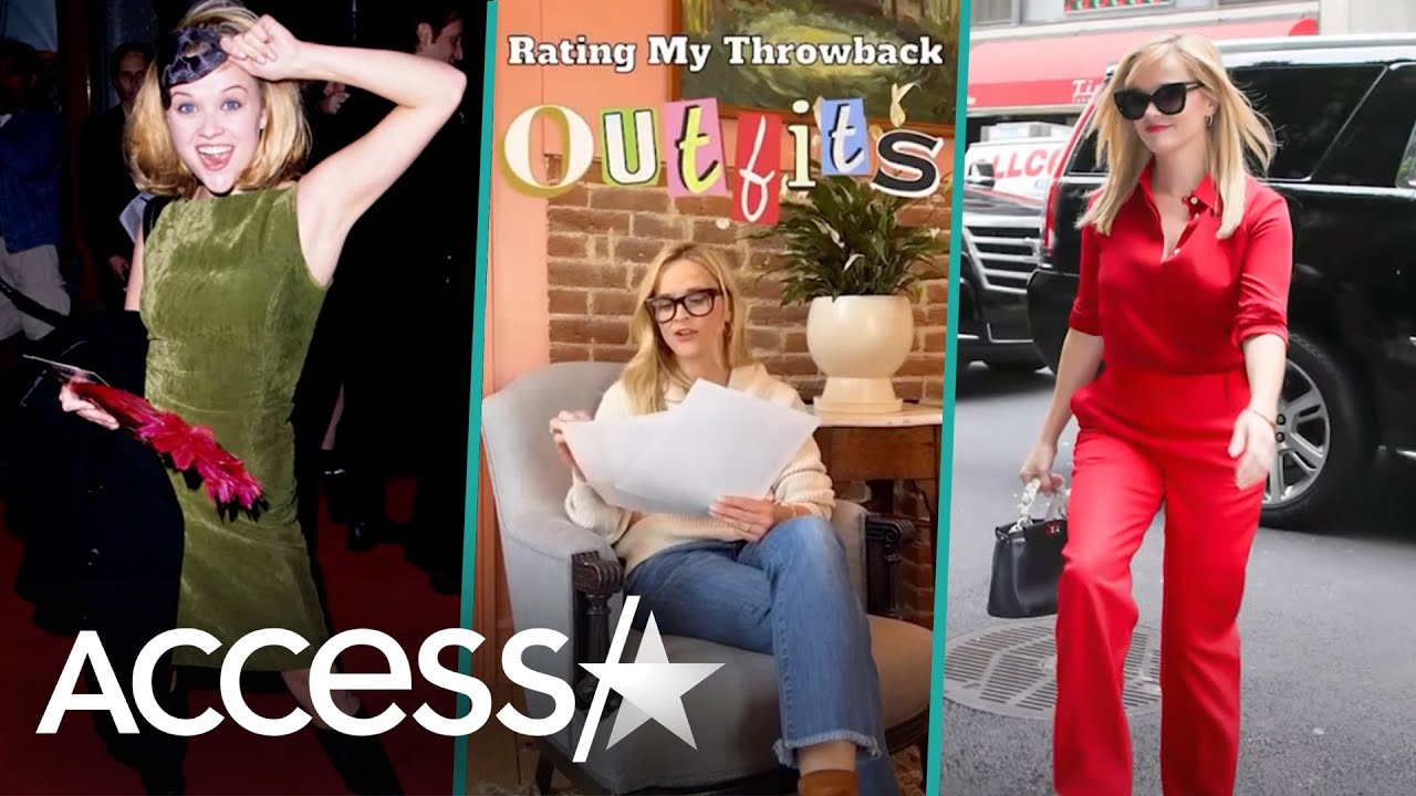 Reese Witherspoon Has A Fashion Flashback With Herself In Hilarious Critique Video