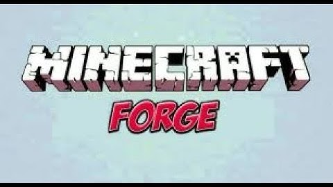 HOW TO INSTALL MINECRAFT FORGE 1.12.1