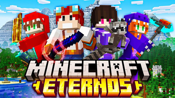 NOVA SÉRIE em UM MUNDO ETERNO de Minecraft - Eternos