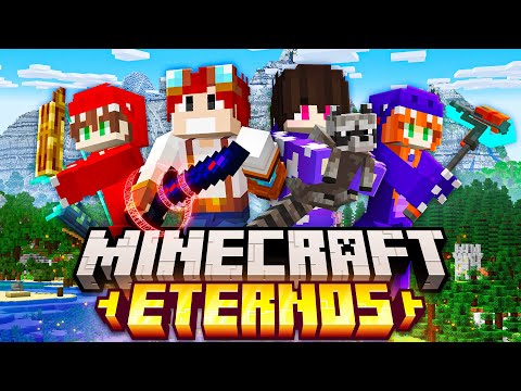 NOVA SÉRIE em UM MUNDO ETERNO de Minecraft - Eternos