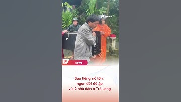 Sau tiếng nổ lớn, ngọn đồi đổ ập vùi 2 nhà dân ở Trà Leng