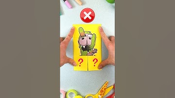 Solve Paper Craft Puzzle with Hipopotamo by Italian Brainrot 🧩#italianbrainrot #puzzles #solve #diy