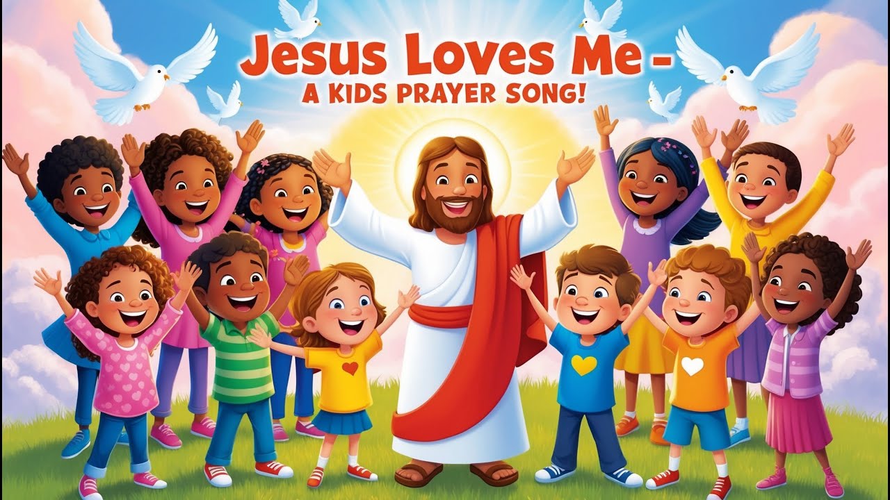 Jesus Loves Me This I Know! | A Kids Prayer Song - YouTube