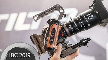 Tiltaing Z Cam Cage and V-mount to NPF Battery Adapter - Rig Up The Tiny Camera