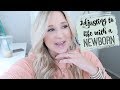 ADJUSTING TO LIFE WITH A NEWBORN | KID’S ROOM TOUR | A DAY IN THE LIFE SAHM