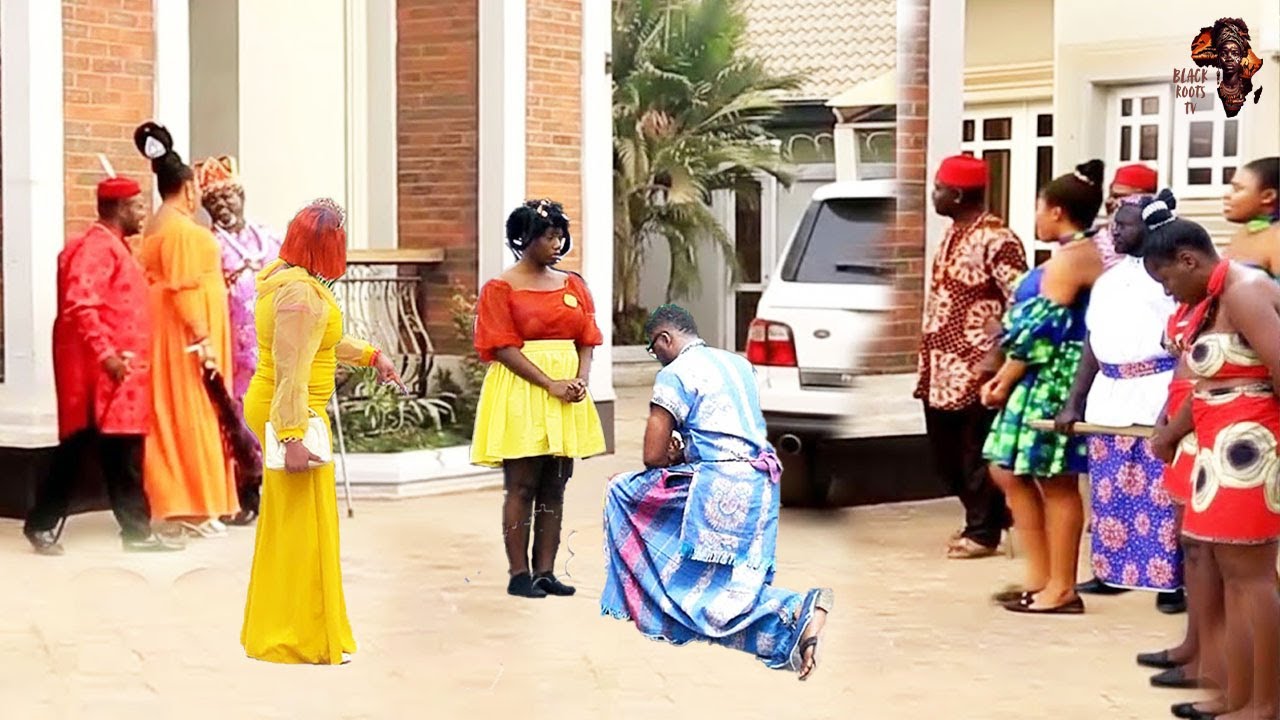 Arrogant Queen Never Knew D Poor Maid She Maltreated Would Later Return As D Queen - Nigerian Movies
