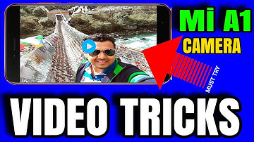 Mi A1 Camera Video Stabilization Trick | Mi A1 Cool Tricks | No Root | TECHNO DUNIA