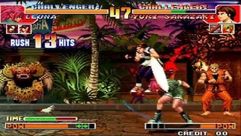 KOF97 - Orochi Leona - 100% Combos