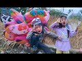 Drama Penjual Mainan Anak Balon Karakter 💞 Nangis Sedih Balonku Terbang, Untung Ada Polisi Baik Hati