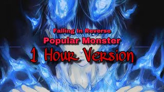 「Nightcore」Popular Monster ( Lyrics ) 1 Hour Version