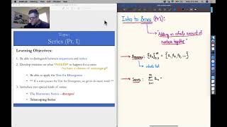 Pre-Class Video: Introduction to Series (Pt 1)
