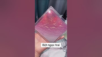 Sample tranh cát chảy với bột ngọc trai 😋