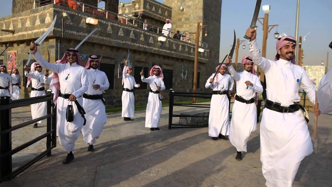 بروفة #فرقة_الباحة قبل افتتاح الجنادرية 30