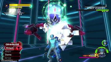 KINGDOM HEARTS  2 FINAL MIX Hostile Programme lv1 critical mode no damage