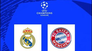 Live Babak ke2 Real Madrid vs Bayer Munchen ❗ Semifinal Champion Le2