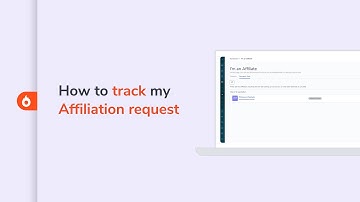 How to track my Affiliation request | Hotmart Help Center