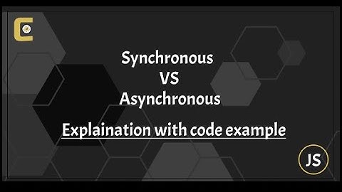 JavaScript synchronous and asynchronous code handling