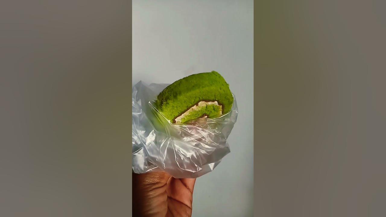 PANDAN ROLL CAKE #shorts #cake