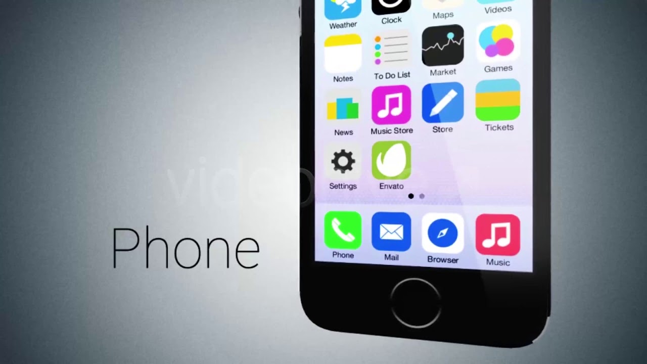 Promote Your App | After Effects Project Files - Videohive template