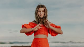 BLUE HOUR beach portrait session with teen model