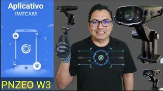 Mini Camera PNZEO W3 wifi 1080P how to setup easy app: iWFCam