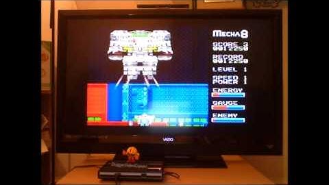 [Colecovision] Mecha-8 (Destroyer:  40,340 pts)